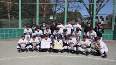 第30回豊田東ロータリークラブ杯争奪軟式野球大会【準決勝】（3年生）